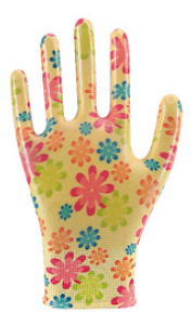 Guante AURA diseño Margaritas